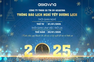 THÔNG BÁO LỊCH NGHỈ TẾT DƯƠNG LỊCH 2025